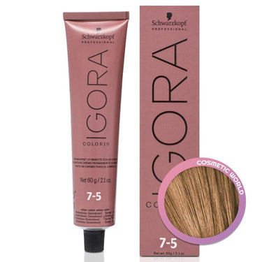 SCHWARZKOPF - COLOR 10_Igora Color 10 7-5 60g_Cosmetic World